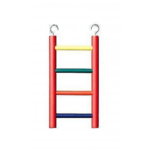 Prevue Pet 4 rung Multi color Wood Bird Ladder 1134