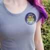 WB 100th Looney Tunes Scooby-Doo Mashup Pinback Button Pin - 3" Diameter