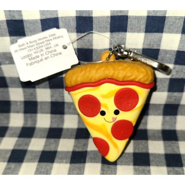 NEW Pizza Slice PocketBac Sanitizer Holder Bath & Body Works FREE SHIP!