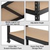 WORKPRO 5Tier Steel Shelving Storage Unit 35-3/10"x17-1/