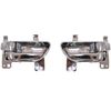 PT Auto Warehouse TO-2902M-DP - Inner Interior Inside Door Handle, Chrome finish - Left/Right Pair