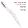 SEKI EDGE SS-603- Folding Lash Pin Comb