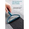 2-Piece Double-Sided Lint Remover - Reusable Fuzz Shaver Clothes Lint Roller Set
