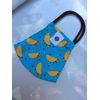 FACE MASK ~ POMCHIES ~ BLUE WITH TACOS ~ NEW