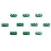 JZK 10pcs Solar lamp controller circuit board, Solar light module replacement mini solar charge controller, Regulator solar lamp switch module for road stud light
