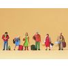 Pliser Waiting Passengers Painted Finished Product N (1/160) 79017
