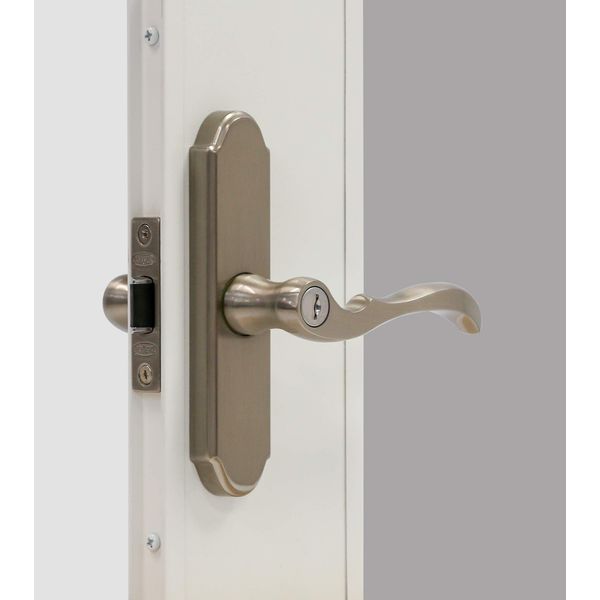 Larson Certified Storm Door M2 Mortise Handle Set (Brushed Nickel)