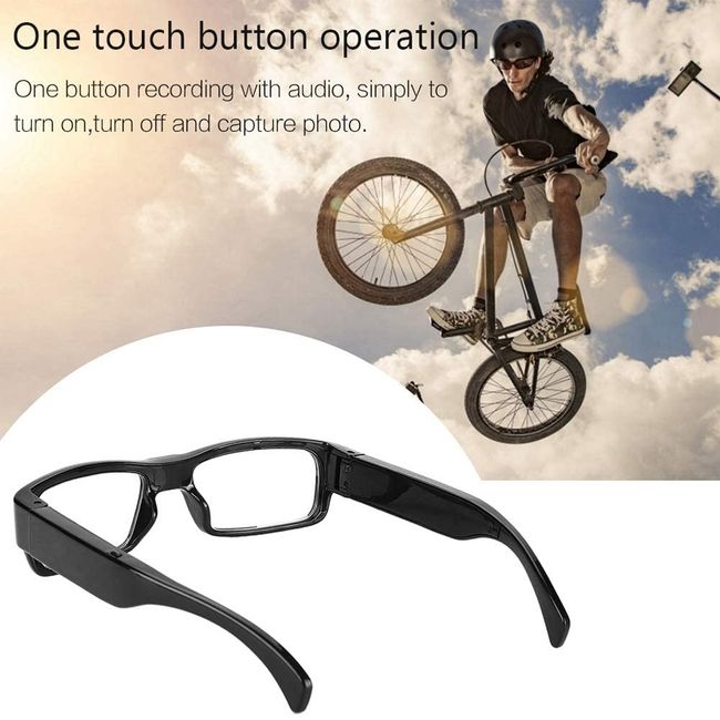 1080P Video Spy Camera Glasses, Record Video & Audio