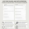 KOMPASS® Values | A5 Planner Inserts | 11 Sheets for Identifying & Clarifying Personal Core Values - A5 Size (14.5 cm x 21 cm) - Perfect for Goal Setting & Decision Making