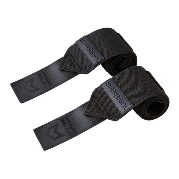 TOPPERGEAR High Weight Wrist Wraps (Black, Hard Type)