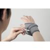 Wrist Rescue Left Wrist Supporter Gray One Size Fits Most