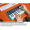Rockville M25 STANDARD 25 Key USB Wireless Bluetooth Keyboard Controller + Bag