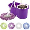 5 Replacement Mop Micro Head Refill for 360° Spin Magic Mop-Microfiber Replacement Mop Head-Round Shape Standard Size