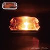 Jet Inoue 633948 Square Marker Lamp, Front Opening, Amber