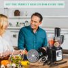 600W Kitchen Food Processor Blender Chopper Juicer Mixer 5-in-1 Chef Machine