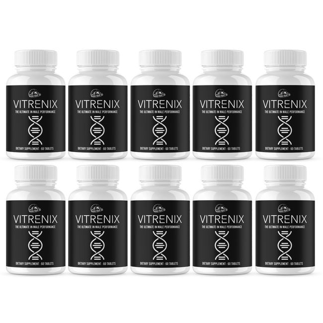 Vitrenix - The Ultimate in Male Performance 10 Bottles 600 Tablets