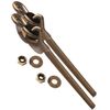 Swing Set Hanger Zinc Plated 3/8" (1 Pair) (5" Long)