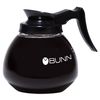 BUNN Black Glass Coffee Decanter for 12 Cups
