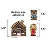 Goldilocks & The Three Bears Felt Figures Flannel Board Stories (Medium)