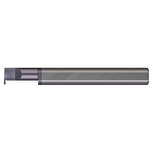 Micro 100 RRC3-017-375-250X Grooving Tool - Retaining Ring, .017" Width, .050" Proj, .272" Min Bore Dia, 3/8" Max Bore Depth, 1/8" Offset, 1/4" Shank Dia, 2-1/2" OAL, AlTiN