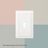 Franklin Brass W35241-PW-C Classic Architecture Single Switch Wall Plate, White