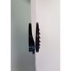 The Display Shield Louvered Vent, Bug Screen, 60ppi Filter, Seal and Cap, 2.5", Black
