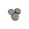 Unscented Organic Vegan Soy Wax Tea light Tin 20