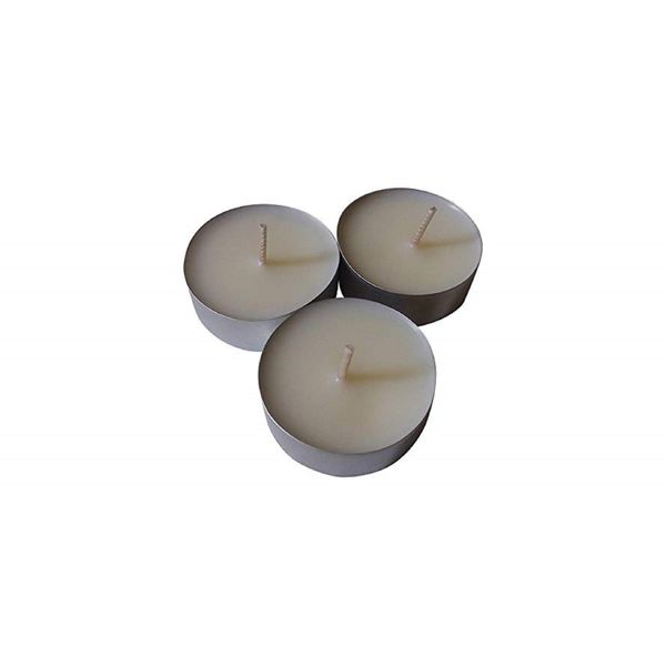 Unscented Organic Vegan Soy Wax Tea light Tin 20