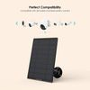 ieGeek USB Port Solar Panel for Outdoor Wireless Security Camera Home CCTV Cam