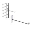 MS40014-10 x 8 Inch Single Gridwall Mesh Display Panel Hanging Hooks 200mm - Prong Gridwall Display