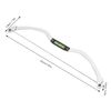 Microblading Line Marker Ruler, Eyebrow Bow Mapper Tool with Mapping Thread for Shaped Brows, Eyebrow Design Measure Tool Semi-Permanent Makeup for Mapping Precise Lines(Silver ruler)