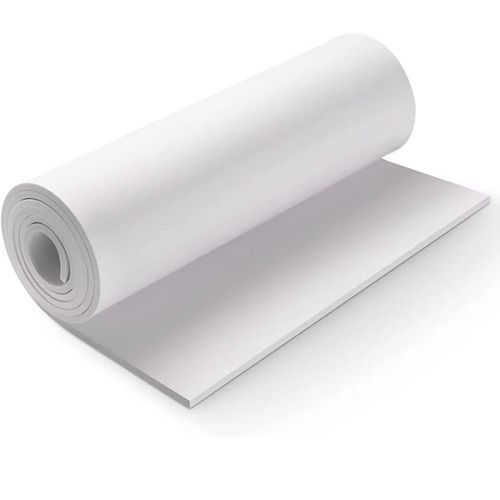 Saim Foam Padding Adhesive, Closed Cell Foam Sheet Roll 81x12x0.063 Inch- Multi-Function Insulation, Soundproofing, and Weatherproof for DIY Projects, Gaskets, Crafts, and Costume - White