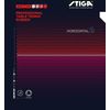 STIGA 1711550506 Table Tennis Rubber, Horizontal 55 Rubber, Red, Extra Thin