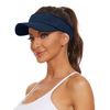 Zando Women's Baseball Cap Sun Visor with UV Protection Navy Blue One Size