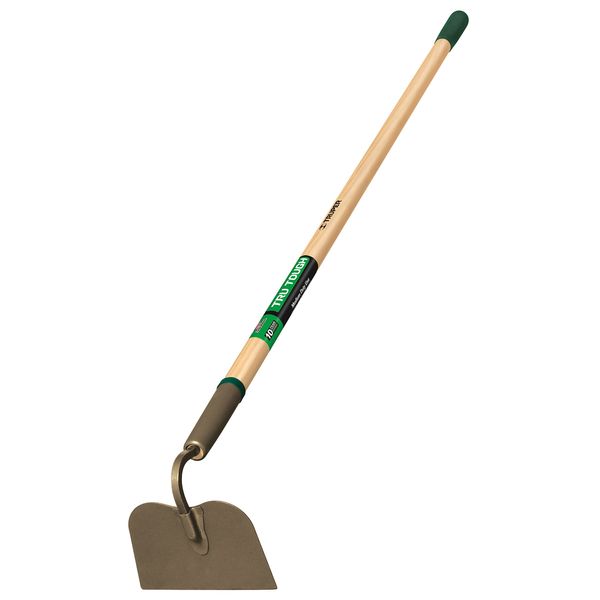 Truper 30006 Tru Tough 54-Inch Welded Garden Hoe, 6-Inch Head, Wood Handle with Rubber-Grip (Packaging May Vary)