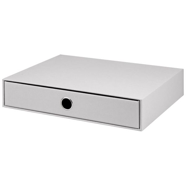Rössler Soho 1 Drawer Filing Storage Box for A4 - Neutral