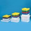 Small Green Gratnell Tray, Dimensions 12 1/2 X 16 3/4 X 3"D