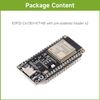 Waveshare ESP32-C6 Microcontroller with Pinheader (2 Pieces), WiFi 6 Development Board, 160 MHz Single-Core Processor, ESP32-C6-WROOM-1-N8 Module, Supports USB and UART Development