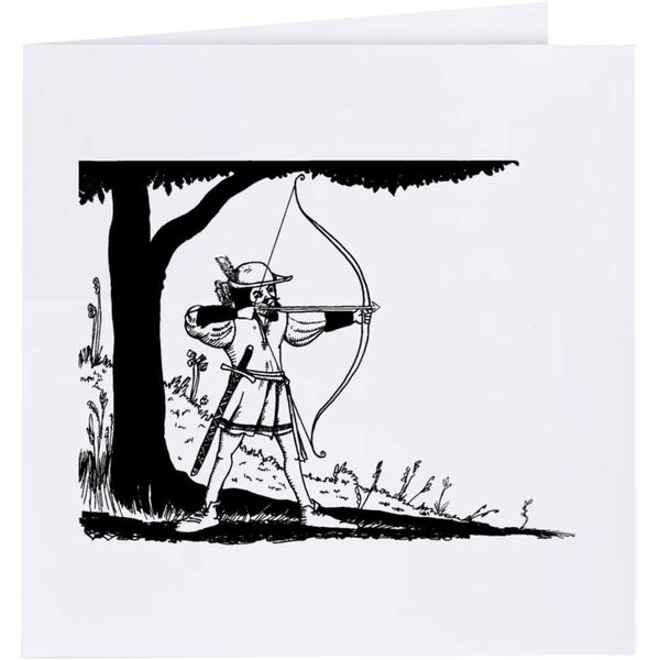 'Robin Hood' Blank Greeting Card (GC00004912)