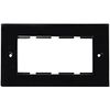 Module Frame Black 4 MODULES, Wall Plates/Outlets Aerial Satellite Equipment, 1 Piece in Pack - MW504B