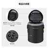 K&F Concept Camera Lens Case, black m, Modern