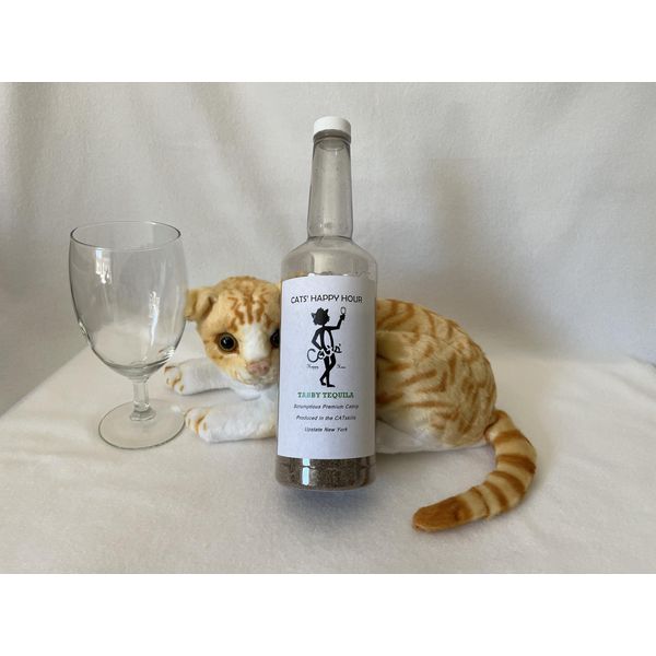Tabby Tequila Catnip in A Bottle by Cats' Happy Hour