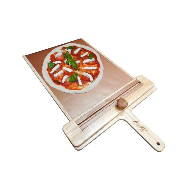 ITALX EZ Pizza Peel 16 (actual size 15.83") - self-launching pizza peel - Sli...