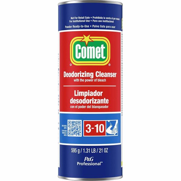Comet 32987EA Cleanser with Chlorinol, Powder, 21 oz Canister
