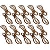 Sanko Plastic Shoe Holder Shoe Keeper 10 Pcs Brown