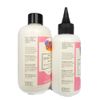 Art Glitter Designer Dries Clear Adhesive 8 oz Refill & 4 oz with Applicator Tip, Multicolor