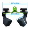 Adjustable Lat Pull Down Bar Cable Machine Attachments for Gym T-bar Row Handle