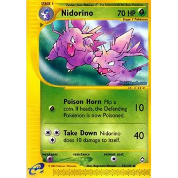 Pokemon - Nidorino (55) - Aquapolis