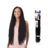 Freetress Synthetic Braid - WATER WAVE EXTRA LONG (1 Jet Black)