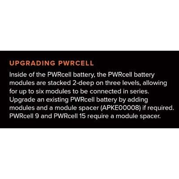 Generac PWRcell Battery Module Spacer Kit APKE00008-Brand new!